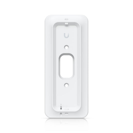 Ubiquiti G4 Doorbell Pro PoE Gang Box Mount, White,Secure, Flat  25 degree Angled Wedge Angled Mounting Plate, Compatible NHU-UVC-G4-DBELL-POE