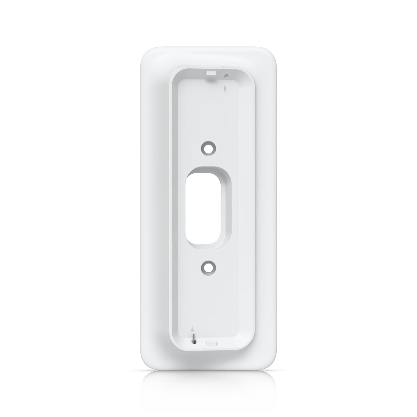Ubiquiti G4 Doorbell Pro PoE Gang Box Mount, White,Secure, Flat  25 degree Angled Wedge Angled Mounting Plate, Compatible NHU-UVC-G4-DBELL-POE