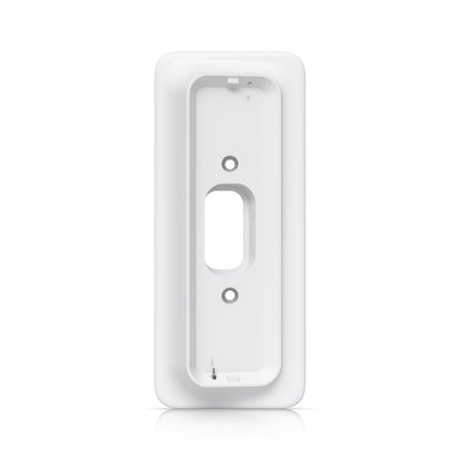 Ubiquiti G4 Doorbell Pro PoE Gang Box Mount, White,Secure, Flat  25 degree Angled Wedge Angled Mounting Plate, Compatible NHU-UVC-G4-DBELL-POE