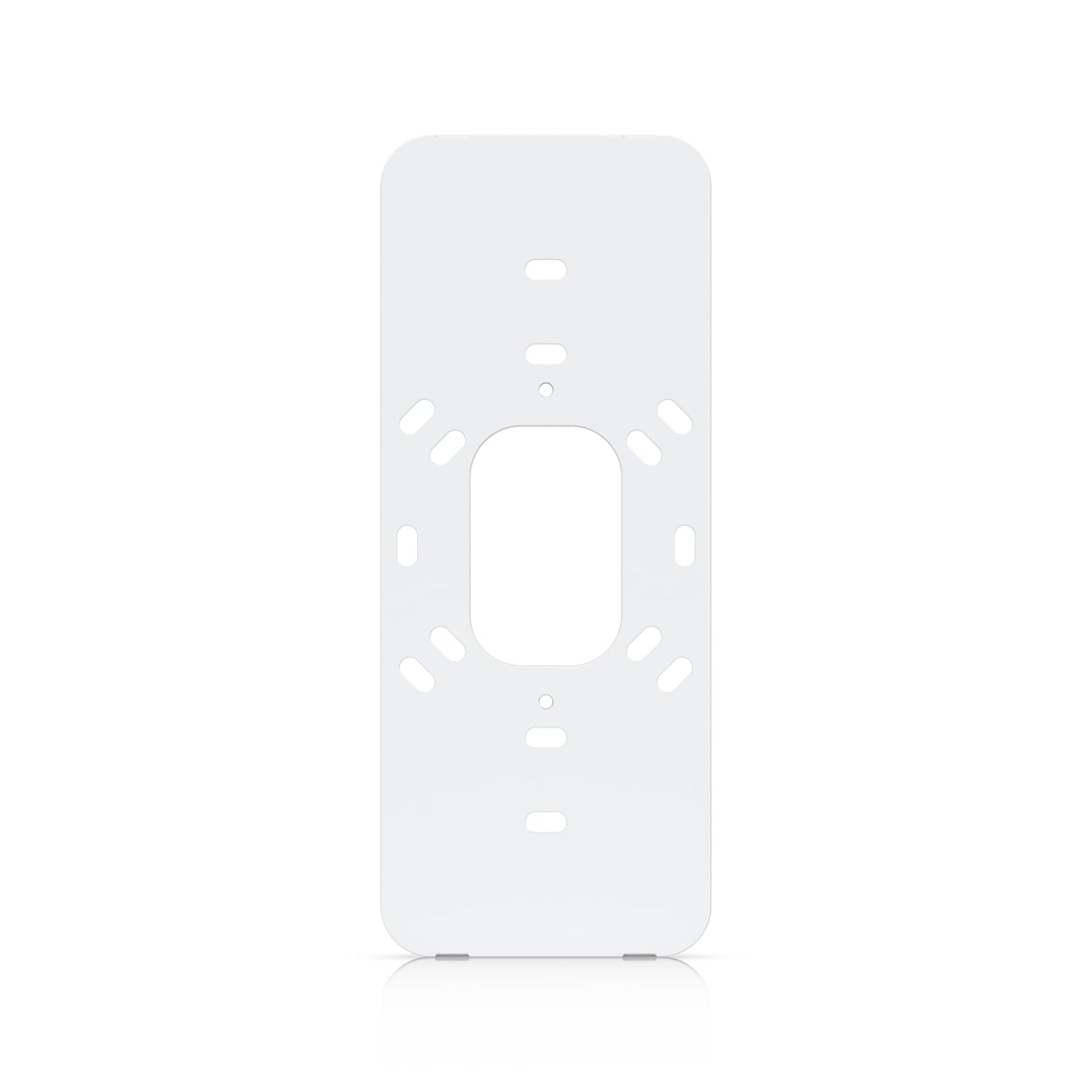 Ubiquiti G4 Doorbell Pro PoE Gang Box Mount, White,Secure, Flat  25 degree Angled Wedge Angled Mounting Plate, Compatible NHU-UVC-G4-DBELL-POE