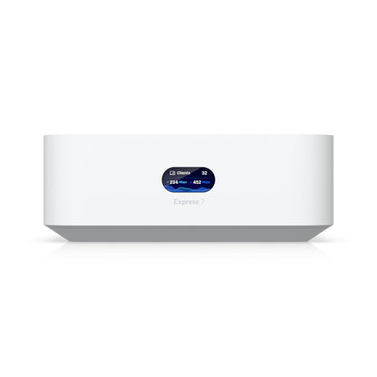 Ubiquiti UniFi Express 7, Mesh-scalable, Super-compact 10G Cloud Gateway, Integrated WiFi 7 With 6 GHz support, 140 m² Coverage