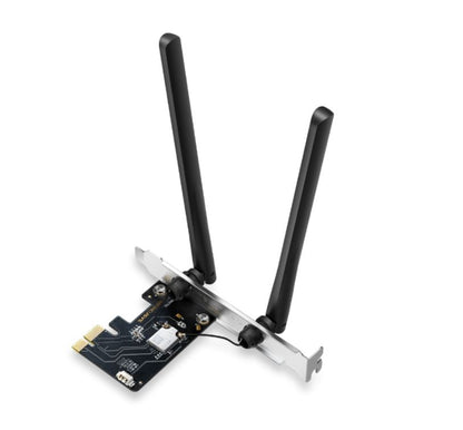 Mercusys MA86XE AXE5400 Wi-Fi 6E Bluetooth 5.2 PCIe Adapter, 2402Mbps  6GHz,2402Mbps  5GHz, 574Mbps 2.4GHz