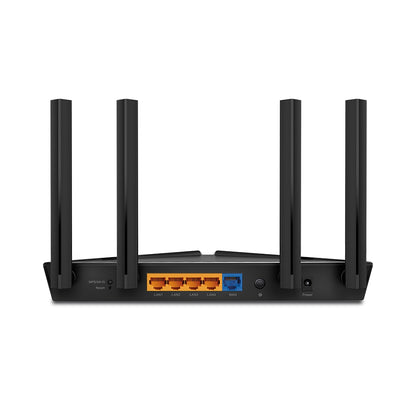 TP-Link Archer AX1500 AX1500 Wi-Fi 6 Router (802.11ax) Router 4x Gigabit Ports (WIFI6), 300 Mbps at 2.4 GHz  1201 Mbps at 5 GHz