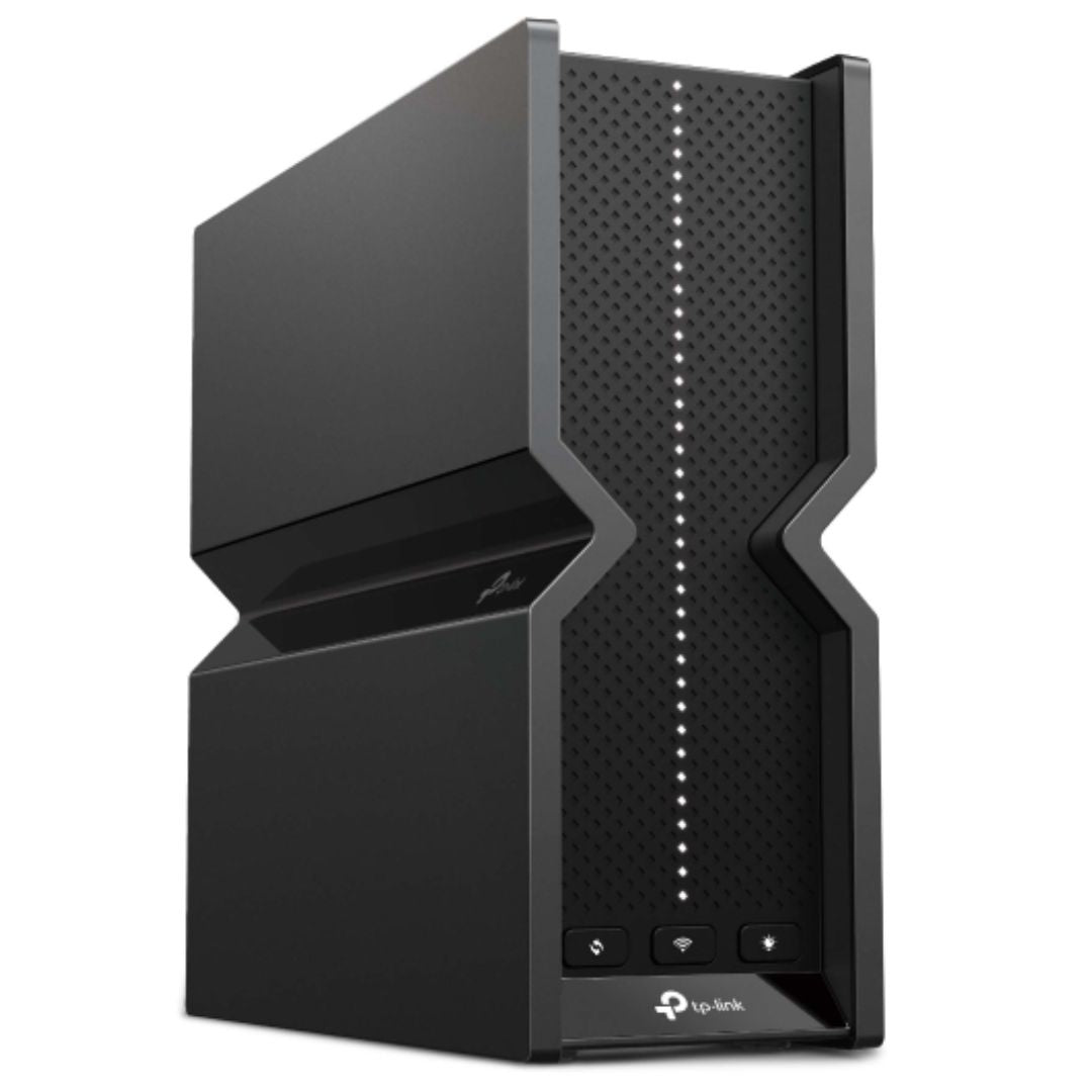 TP-Link Archer BE550 BE9300 Tri-Band Wi-Fi 7 Router (WIFI7) 574 Mbps at 2.4 GHz  2880 Mbps at 5 GHz  5760 Mbps at 6 , 6 Internal Antennas, 1.5 GHz