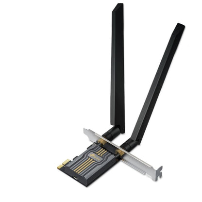 TP-Link Archer TBE400E BE6500 Wi-Fi 7 Bluetooth 5.4 PCIe Adapter,  6GHz 2882 Mbps, 5GHz 2882 Mbps, 2.4GHz 688 Mbps (wifi7) (NIC)