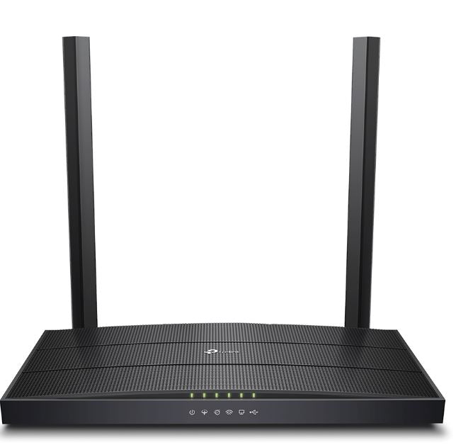 TP-Link Archer VR400 AC1200 Wireless VDSL ADSL Modem Router 1.2Gbps 867Mbps   5GHz 300Mbps   2.4GHz 3xLAN 1xWAN 1xUSB 1xRJ11 Carton QTY 10