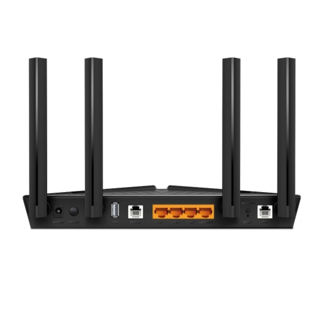 TP-Link Archer VX1800v AX1800 Dual-Band Wi-Fi 6 VDSL Modem Router With VoIP,  574 Mbps at 2.4 GHz  1201 Mbps at 5 GHz