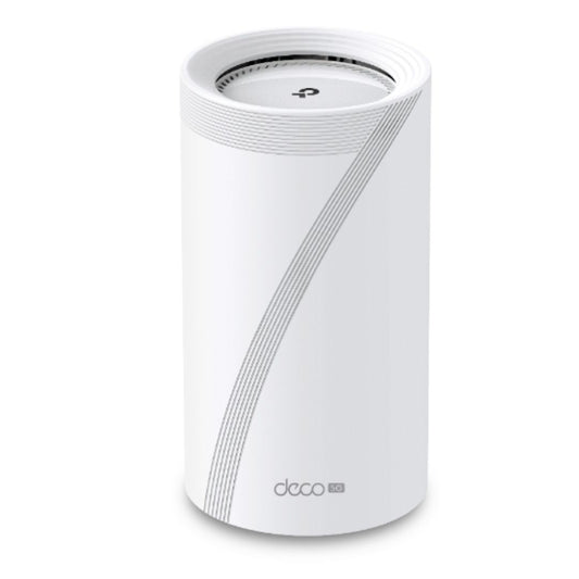TP-Link Deco BE65-5G(1-pack) 5G BE9300 Tri-Band Whole Home Mesh Wi-Fi 7 Gateway (WIFI7)  574 Mbps at 2.4 GHz  2880 Mbps at 5 GHz  5760 Mbps at 6 GHz