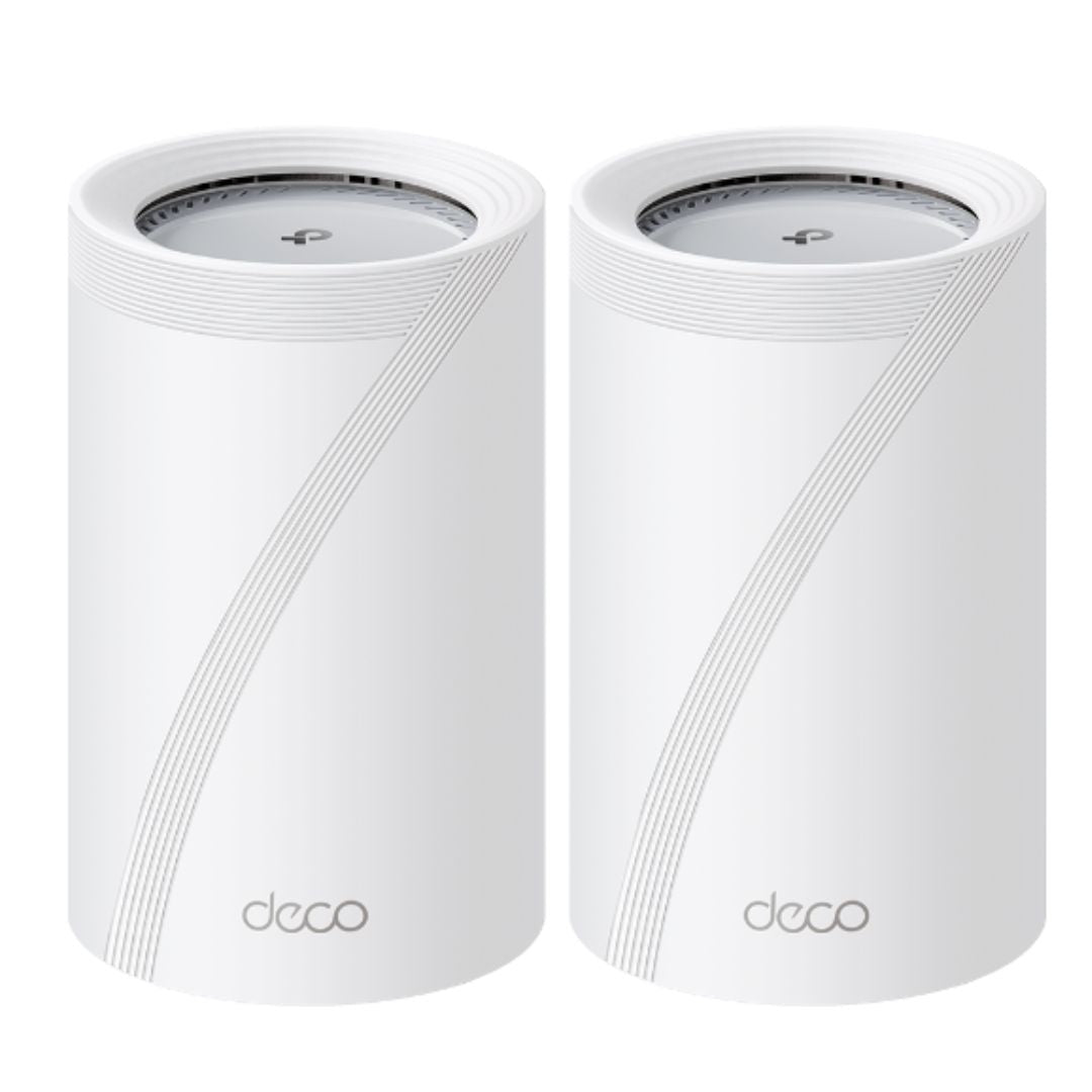 TP-Link Deco BE65 Pro(2-pack) BE11000 Whole Home Mesh WiFi 7 System, 688 Mbps at 2.4 GHz  4320 Mbps at 5 GHz  5760 Mbps at 6 GHz