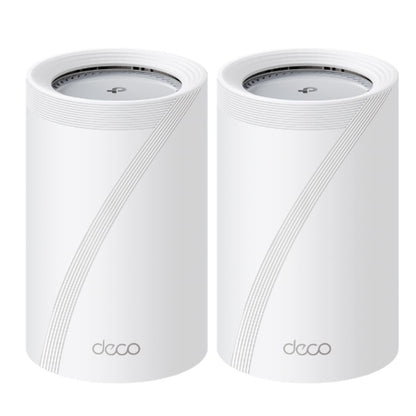 TP-Link Deco BE65 Pro(2-pack) BE11000 Whole Home Mesh WiFi 7 System, 688 Mbps at 2.4 GHz  4320 Mbps at 5 GHz  5760 Mbps at 6 GHz