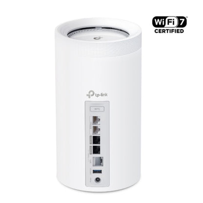 TP-Link Deco BE85(1-pack) BE22000 Tri-Band Whole Home Mesh Wi-Fi 7 System (WIFI7), 1376 Mbps at 2.4 GHz  8640 Mbps at 5 GHz  11520 Mbps at 6 GHz