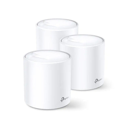 TP-Link Deco X20(3-pack) AX1800 Whole Home Mesh Wi-Fi System, Up To 530 sqm Coverage, WIFI6, 1201Mbps   5Ghz, 574Mbps   2.4 GHz OFDMA, MU-MIMO (WIFI6)