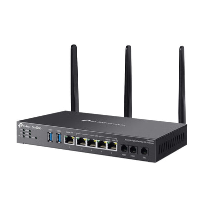 TP-Link DR3650v Omada AX3000 Wi-Fi 6 Gigabit Desktop DSL Gateway, 574Mbps 2.4GHz  2402Mbps 5GHz(HE160), VDSL2 35b 350 60, VoIP