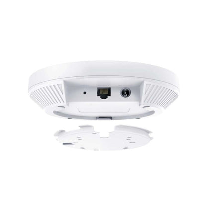TP-Link EAP613 Omada AX1800 Ceiling Mount WiFi 6 Access Point, 574Mbps at  2.4 GHz  1201 Mbps at 5 GHz,  2Internal Antennas, MU-MIMO, Seamless Roami