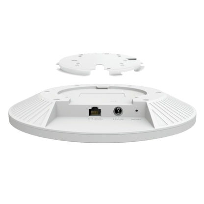 TP-Link EAP673 Omada AX5400 Ceiling Mount Wi-Fi 6 Access Point, 574Mbps at  2.4 GHz  4804 Mbps at 5 GHz, 6Internal Antennas, MU-MIMO