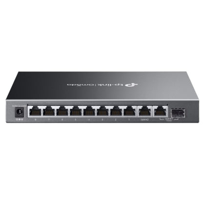 TP-Link ES210GMP Omada 10-Port Gigabit Easy Managed Switch with 8-Port PoE,  Flow Control, Loopback Detection, Port Isolation, Port Mirroring, LAG, V