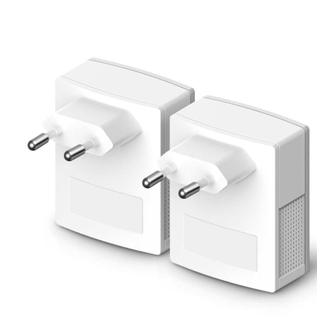 TP-Link TL-PA4010 KIT AV600 Powerline Ethernet Adapter Starter Kit 600Mbps HomePlug AV 1xLAN Port 300m Range Plug  Play Mini Size