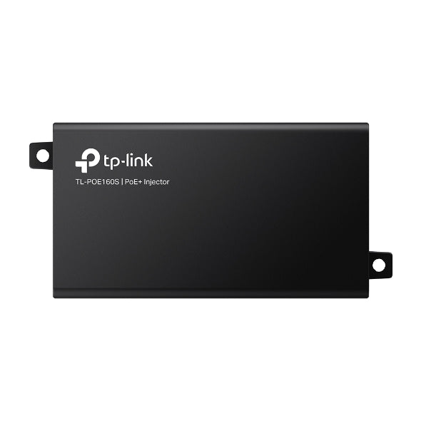 TP-Link TL-POE160S Omada PoE Injector, 2 Gigabit Ports, 802.3af at, Integrated Power Supply, Wall Mountable, Plug  Play