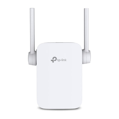 TP-Link RE205 AC750 Wi-Fi Range Extender, Dual Band: 2.4GHz   300Mbps, 5GHz   433Mbps.
