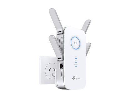 TP-Link RE650 AC2600 2600Mbps Wi-Fi Range Extender 800Mbps 2.4GHz 1733Mbps 5GHz 1x1Gbps LAN 4xAntennas 44 MU-MIMO Beamforming Access Point Mode