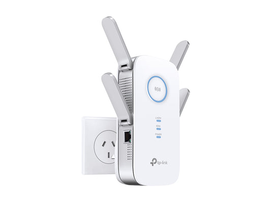 TP-Link RE650 AC2600 2600Mbps Wi-Fi Range Extender 800Mbps 2.4GHz 1733Mbps 5GHz 1x1Gbps LAN 4xAntennas 44 MU-MIMO Beamforming Access Point Mode