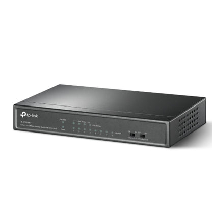TP-Link TL-SF1008LP 8-Port 10 100Mbps Desktop Switch with 4-Port PoE, Up To 41W For all PoE Ports