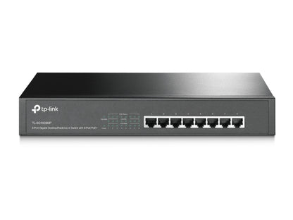 TP-Link TL-SG1008MP 8-Port Gigabit Desktop Rackmount Switch with 8-Port PoE (Replacement model of TL-SG1008PE)