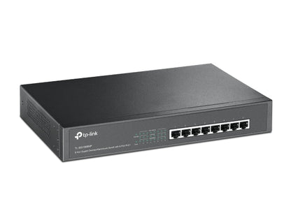 TP-Link TL-SG1008MP 8-Port Gigabit Desktop Rackmount Switch with 8-Port PoE (Replacement model of TL-SG1008PE)