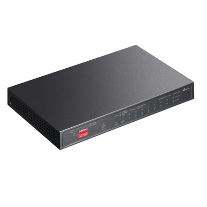 TP-Link TL-SG1210PP 10-Port Gigabit Desktop Switch with 6-Port PoE and 2-Port PoE , 9 10 100 1000Mbps RJ45 Ports, 1 1000Mbps Combo SFP RJ45 Port
