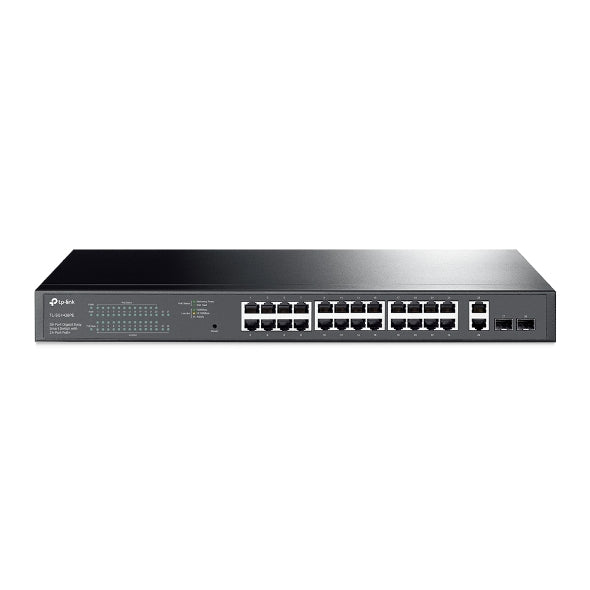 TP-Link TL-SG1428PE 28-Port Gigabit Easy Smart Switch with 24-Port PoE 32xVLAN 56Gbps Switching Capacity Rack Mountable