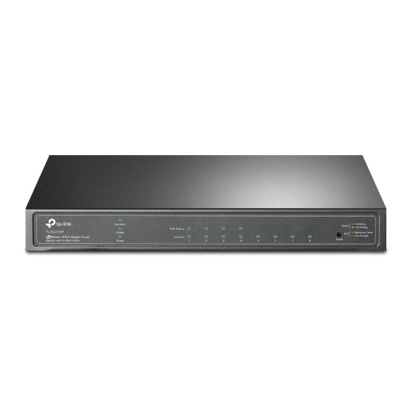 TP-Link SG2008P JetStream 8-Port Gigabit Smart Switch with 4-Port PoE Fanless Support Omada SDN, 802.1p CoS DSCP QOS and IGMP Snooping