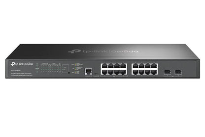 TP-Link SG3218XP-M2, Omada 16-Port 2.5G and 2-Port 10GE SFP L2 Managed Switch with 8-Port PoE,  Integration with Omada SDN Controller,Static Routin