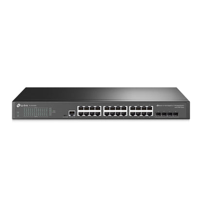 TP-Link SG3428  Omada 24-Port Gigabit L2 Managed Switch with 4 SFP Slots, Integration with Omada SDN Controller, Static Routing, OAM, 802.1Q VLAN