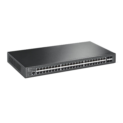 TP-Link SG3452 Omada 48-Port Gigabit L2 Managed Switch with 4 SFP Slots, Omada SDN, Centralised Mgt, Static Routing  (T2600G-52TS)