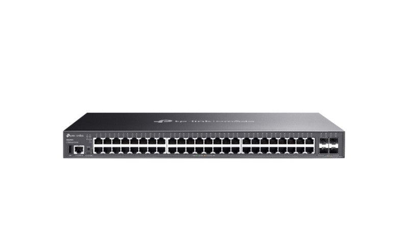 TP-Link SG5452X Omada 48-Port Gigabit Stackable Lite L3 Managed Switch with 4 10G Slots