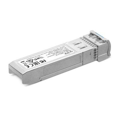 TP-Link TL-SM5110-LR 10GBase-LR SFP LC Transceiver Hot-Pluggable, Supports Digital Diagnostic Monitoring, SFP MSA Compatible, 10KM