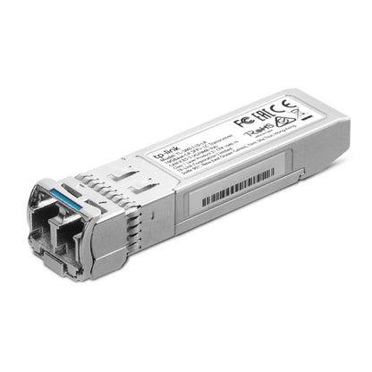 TP-Link TL-SM5110-LR 10GBase-LR SFP LC Transceiver Hot-Pluggable, Supports Digital Diagnostic Monitoring, SFP MSA Compatible, 10KM