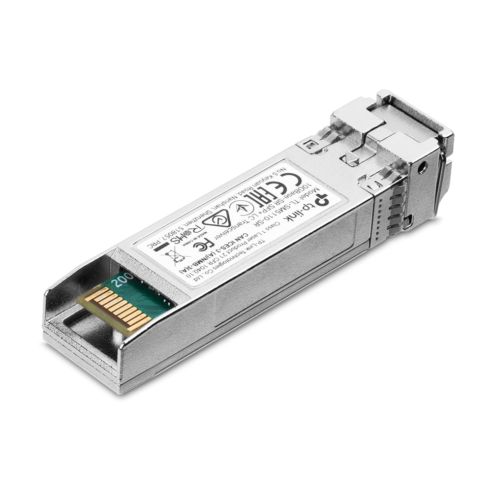 TP-Link TL-SM5110-SR 10GBase-LR 10GBase-SR SFP LC Transceiver Multi Mode Hot-Pluggable Digital Diagnostic Monitoring SFP MSA Compatible