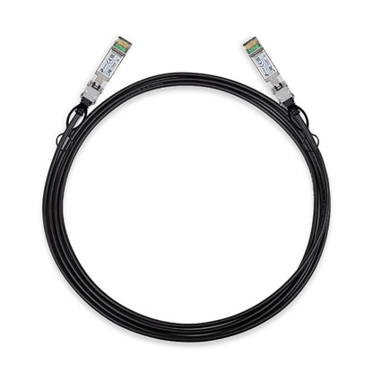 TP-Link SM5220-3M 3 Meter 10G SFP Direct Attach Cable, Drives 10 Gigabit Ethernet, 10G SFP Connector on Both Sides (Replaces TXC432-CU3M)
