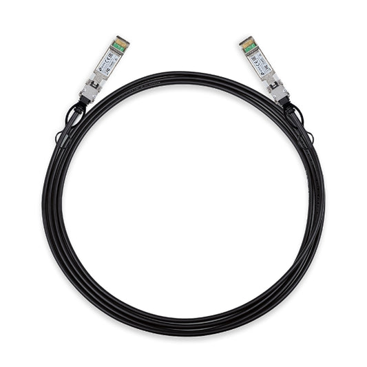 TP-Link SM5220-3M 3 Meter 10G SFP Direct Attach Cable, Drives 10 Gigabit Ethernet, 10G SFP Connector on Both Sides (Replaces TXC432-CU3M)