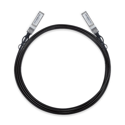 TP-Link SM5220-3M 3 Meter 10G SFP Direct Attach Cable, Drives 10 Gigabit Ethernet, 10G SFP Connector on Both Sides (Replaces TXC432-CU3M)
