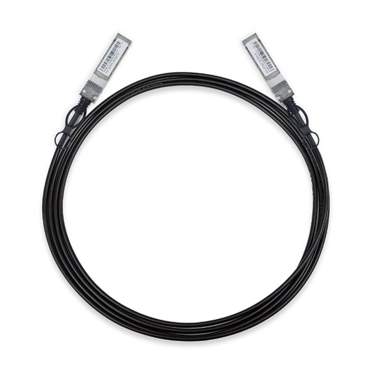 TP-Link SM5220-3M 3 Meter 10G SFP Direct Attach Cable, Drives 10 Gigabit Ethernet, 10G SFP Connector on Both Sides (Replaces TXC432-CU3M)