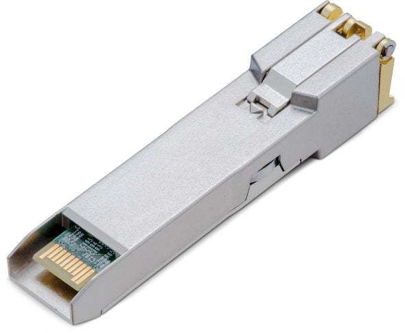 TP-Link TL-SM5310-T 10G BASE-T RJ45 SFP Module, Transmit data up to 30m at 10 Gbps, Support DDM, Support TX Disable function, Metallic EnclosuRR