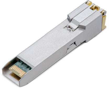 TP-Link TL-SM5310-T 10G BASE-T RJ45 SFP Module, Transmit data up to 30m at 10 Gbps, Support DDM, Support TX Disable function, Metallic EnclosuRR