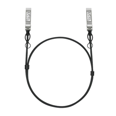 TP-Link SM6220-1M Omada 1 Meter 25G SFP28 Direct Attach Cable,  Up to 1 m Distance, Support data rate of 25Gbps and 10Gbps, Compatible with 25G SFP28