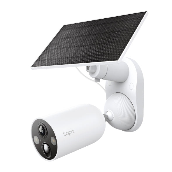 TP-Link TC85 KIT Solar-Powered Security Camera Kit, 2K QHD Live View