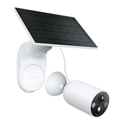 TP-Link TC85 KIT Solar-Powered Security Camera Kit, 2K QHD Live View