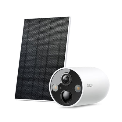 TP-Link TC85 KIT Solar-Powered Security Camera Kit, 2K QHD Live View