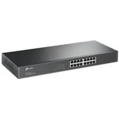 TP-Link TL-SG1016 16-Port Gigabit Rackmount Unmanaged Switch Energy-efficient Supports MAC 19-inch Rack-mountable Steel Case 32Gbps Switching Capacity