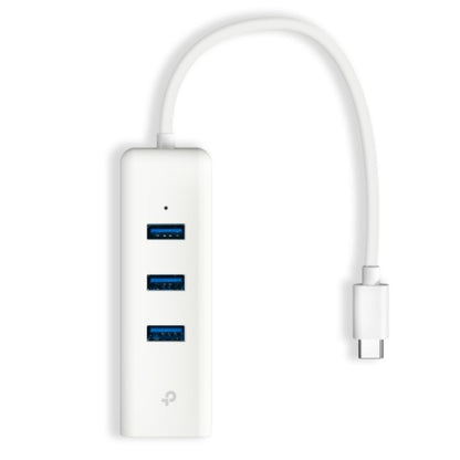 TP-Link UE330C USB 3.0 Type-C to Gigabit Ethernet Network Adapter with 3-Port USB 3.0 Type-A Hub